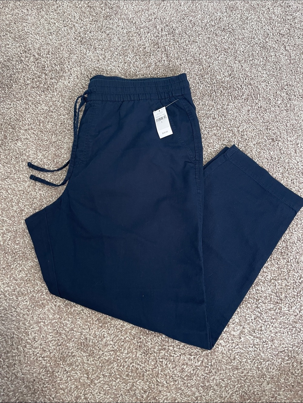 NWT Gap Women’s Navy Drawstring Pants